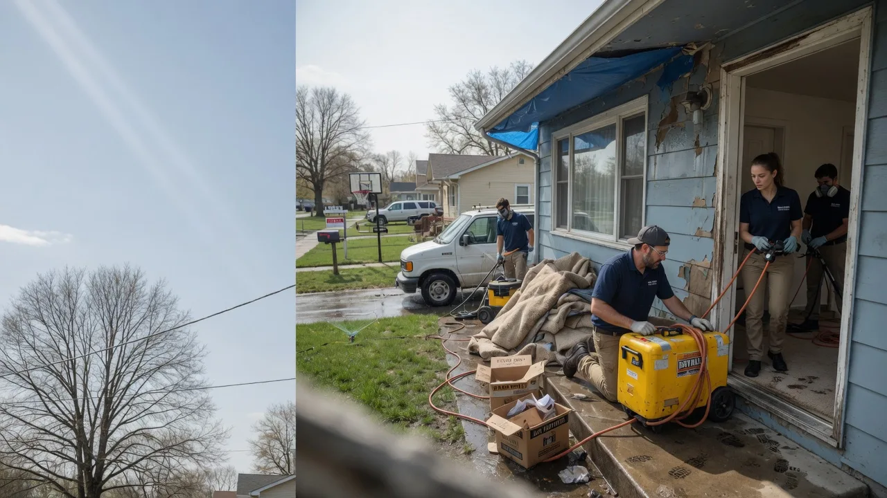 Basement Flood Cleanup in Garrett, KY near me